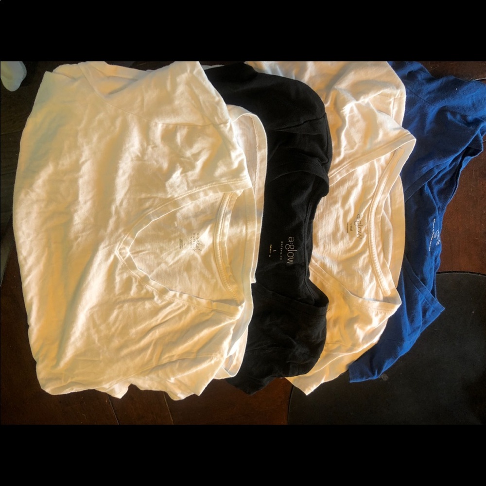 4 maternity shirts